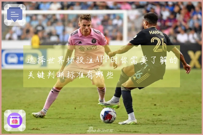 选择世界杯投注APP时你需要了解的关键判断标准有哪些